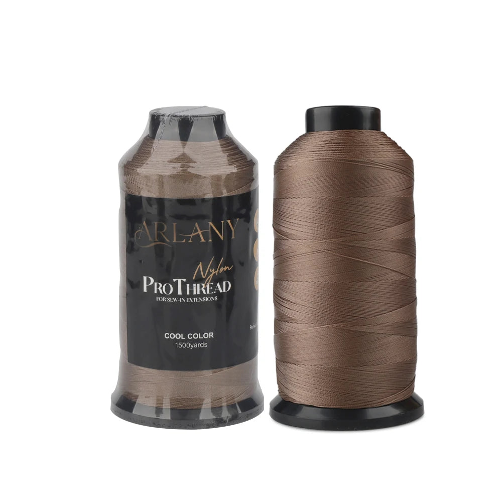 Fil de couture d’extension Weft/Tissage de cheveux de 1300m Fil collé en nylon