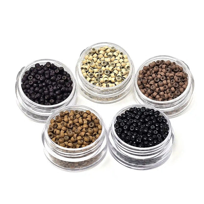 1000 pcs hair micro ring silicone