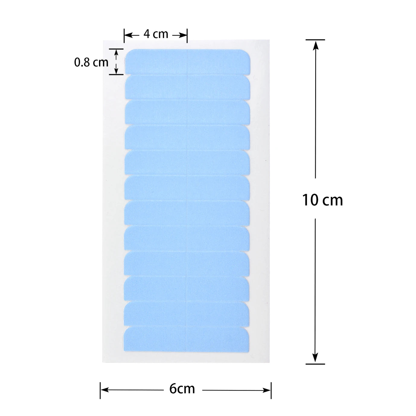 120pcs Ruban double face Extension de cheveux.Ruban de remplacement Accessoires Extension de cheveux