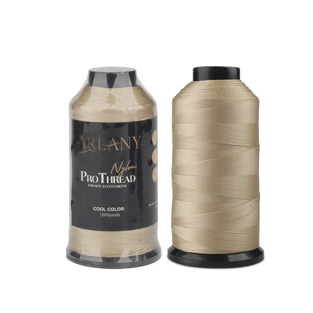 Fil de couture d’extension Weft/Tissage de cheveux de 1300m Fil collé en nylon