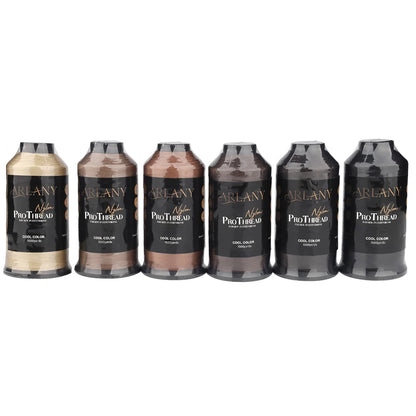 Fil de couture d’extension Weft/Tissage de cheveux de 1300m Fil collé en nylon