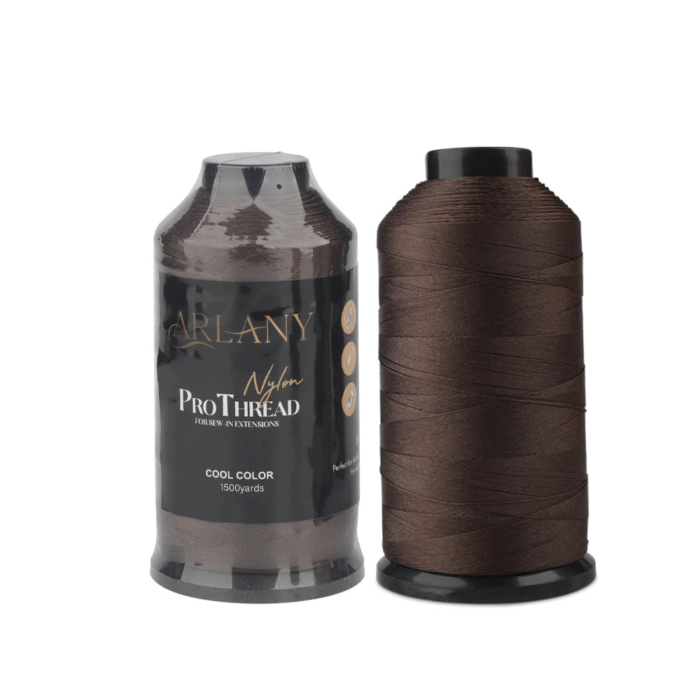 Fil de couture d’extension Weft/Tissage de cheveux de 1300m Fil collé en nylon