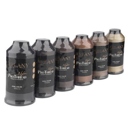 Fil de couture d’extension Weft/Tissage de cheveux de 1300m Fil collé en nylon