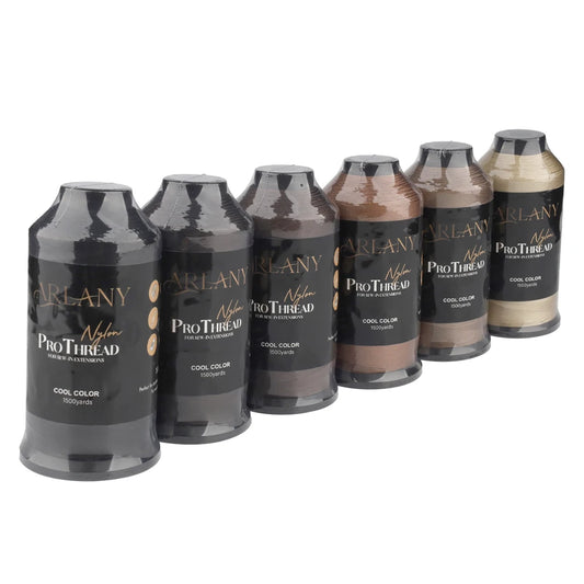 Fil de couture d’extension Weft/Tissage de cheveux de 1300m Fil collé en nylon