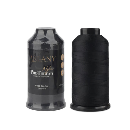 Fil de couture d’extension Weft/Tissage de cheveux de 1300m Fil collé en nylon