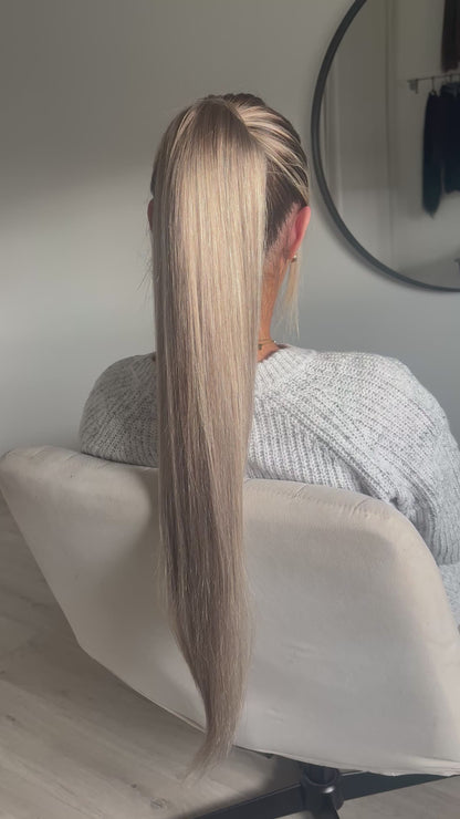 PONYTAIL MARIA Blond polaire